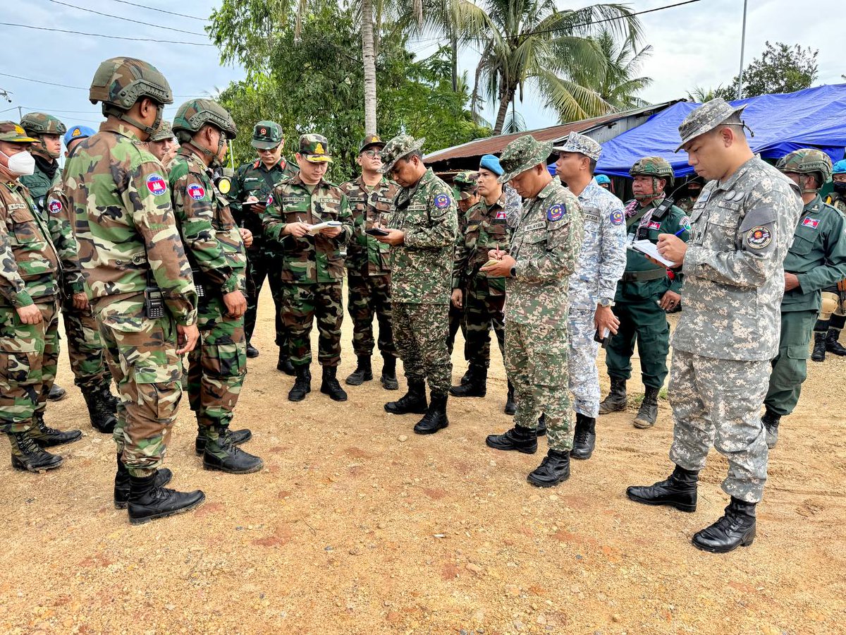 modgovkh's tweet image. នៅព្រឹក ថ្ងៃពុធ ទី១៧ ខែកញ្ញា ឆ្នាំ២០២៥ ក្រសួងការពារជាតិ នៃព្រះរាជាណាចក្រកម្ពុជា បានសម្របសម្រួលជូនក្រុមអ្នកសង្កេតការណ៍អន្តរកាល (IOT)