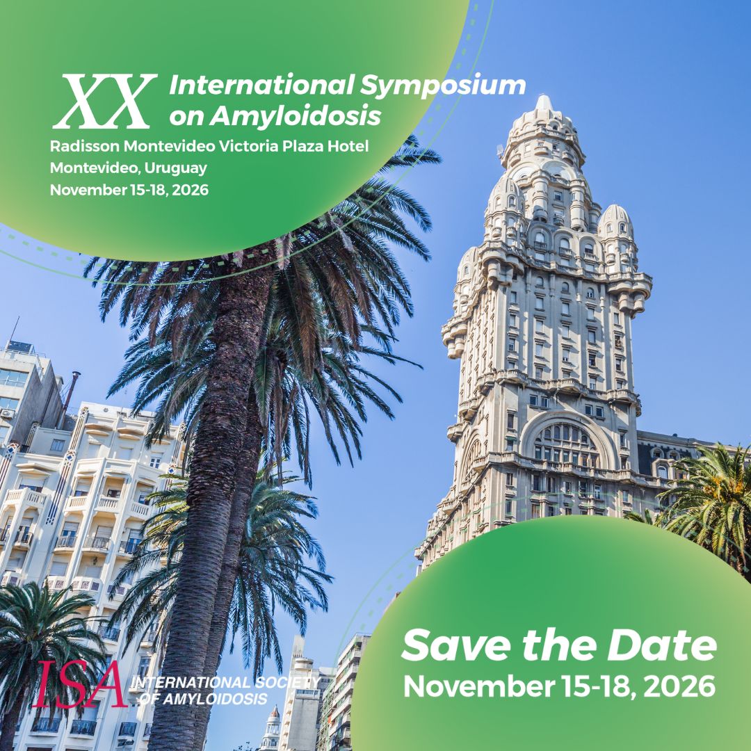The International Society Of Amyloidosis tweet media