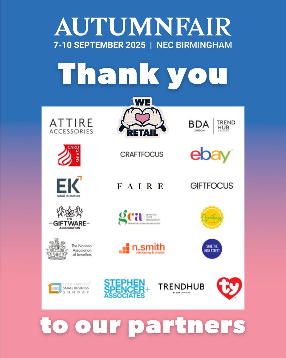 SpringAutFair's tweet image. A week on from Autumn Fair 2025 and we’d like to say a huge THANK YOU to all of our partners.
Here's to 2026 when Autumn Fair and Glee run side by side at the NEC, overlapping on 8-9th September!
eu1.hubs.ly/H0n5YTf0