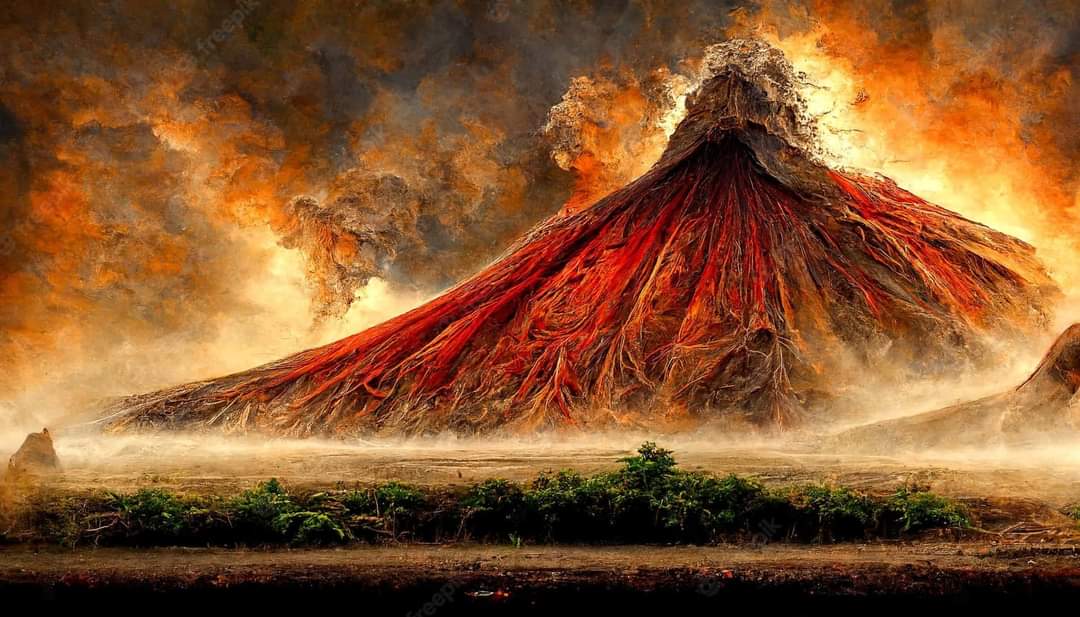 zamirmohyedin's tweet photo. Antara bencana sebenar yang boleh buatkan Bumi gelap berpanjangan, tak kira siang dan malam ini bukan bencana ribut suria (solar storm), tetapi letusan gunung berapi.

Masa gunung berapi Tambora meletus di Indonesia pada tahun 1815, sepanjang tahun dunia bergelap. Tapi bukan gelap gelitalah. Cuma langit mendung memanjang sebab cahaya matahari dihalang oleh kepulan asap gunung berapi yang naik lebih 4,300 m. Kepulan asap ini membawa sulfur dioksida yang menyebabkan hujan jadi berasid.

Iklim terganggu sehingga menyebabkan suhu dunia menurun sampai 0.4 darjah Celsius. Masa itu, musim panas di Eropah pun dah dikira paling sejuk daripada mana-mana musim sejuk sampaikan tahun 1815 dianggap sebagai "Tahun tanpa Musim Panas".

Cahaya matahari pudar, cuaca pun sejuk. Hujan asid lagi. Kesannya? Pertanian hancur, tanaman tak berapa nak jadi. Tanaman hancur, haiwan ternakan pun mati. Kelaparan besar-besaran pun merebak ke satu dunia. Harga barang pun naik sebab bekalan makanan terhad. 

Dianggarkan peristiwa bencana ini telah menyebabkan kematian sekitar 100,000 orang.