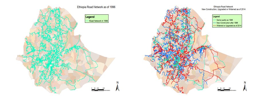 Ethiopia’s large-scale road expansion cut travel times to markets – boosting farm productivity, reshaping cropping patterns, and accelerating structural change.

Read today's article to learn more: x.com/vox_dev/status…