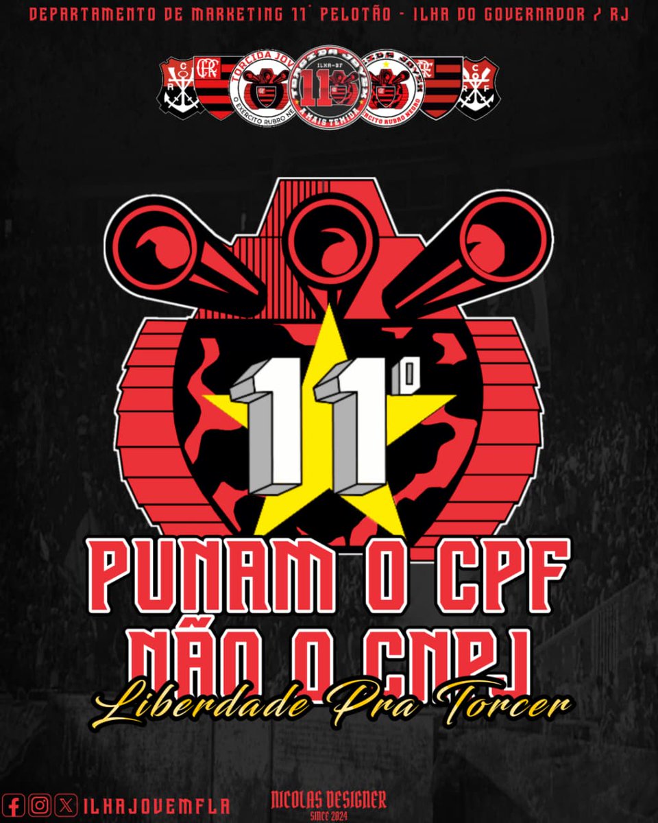 Torcida Jovem Fla - 11° PLT (@jovemfla_11) on Twitter photo 