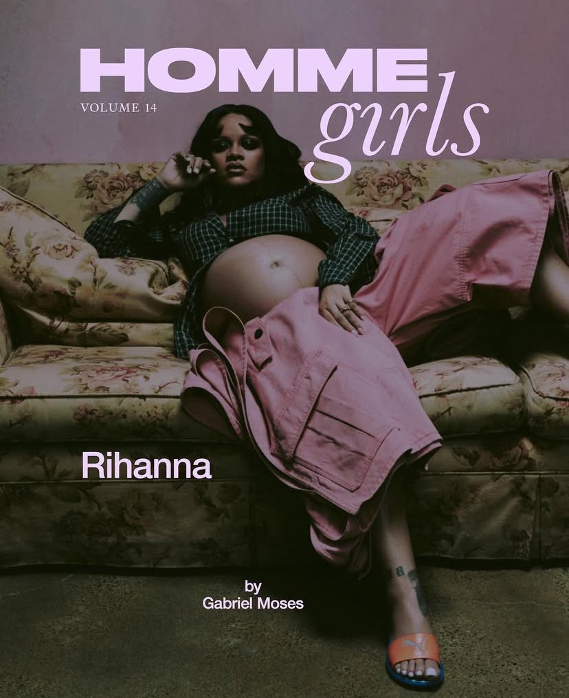 TeamOfRihanna's tweet image. Rihanna covers HOMME GIRLS magazine volume 14. 📸