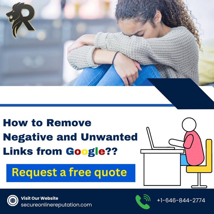 SecureOnlineRep's tweet image. "Unwanted links tarnishing your reputation? 🌐 Learn how to remove them and protect your online presence. 🛡️"  For More Info Visit: bit.ly/3W5vYhk?utm_so…  and 
Call:- +1-646-844-2774 
#LinkRemoval #GoogleCleanup #ORMServices #OnlineSafety #ReputationRecovery