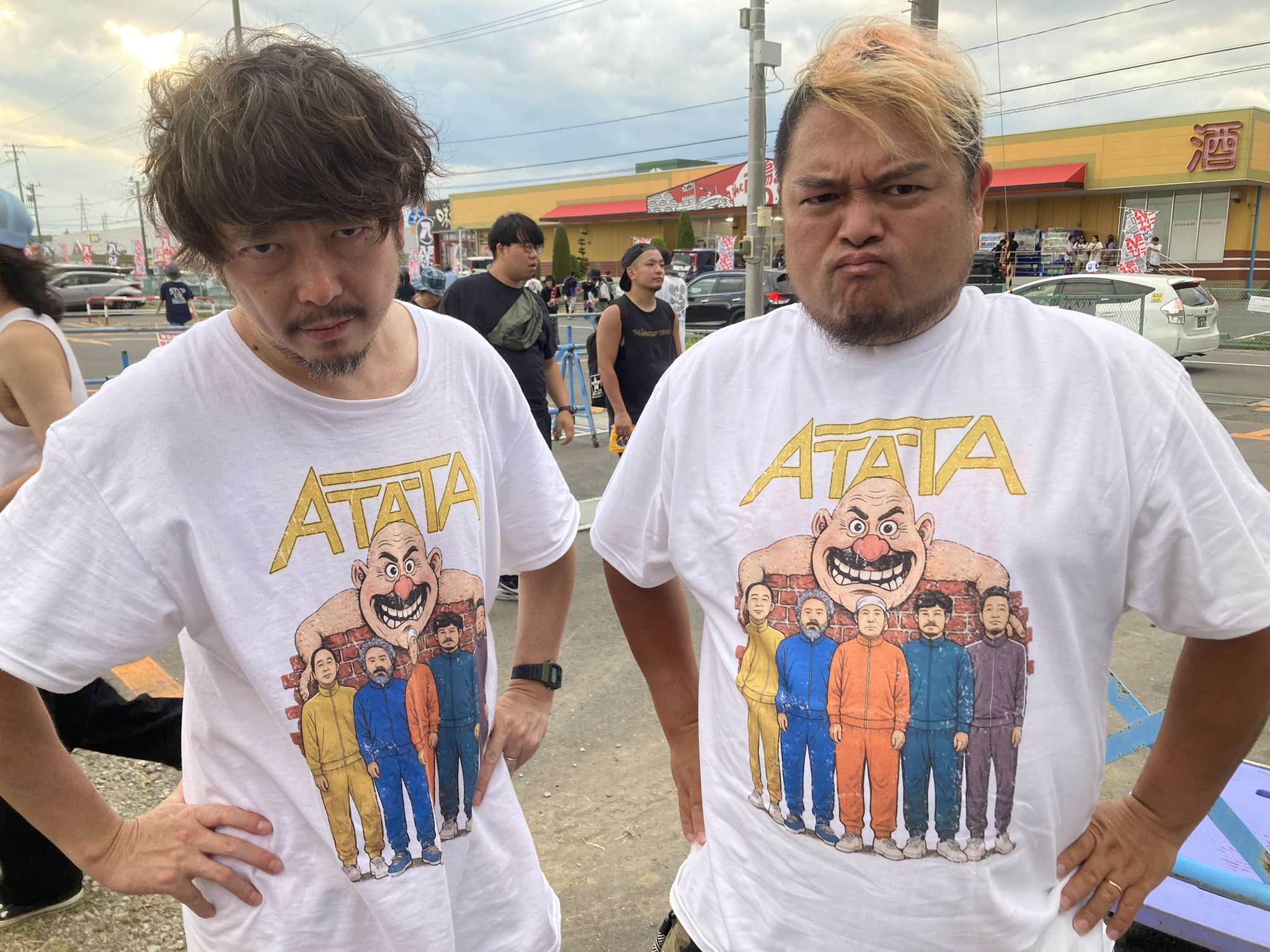 途中でやめる　男性ブランコ　てんどん記Tシャツ　グッズ 男性ブランコ 単独公演【公式】 on X: 
