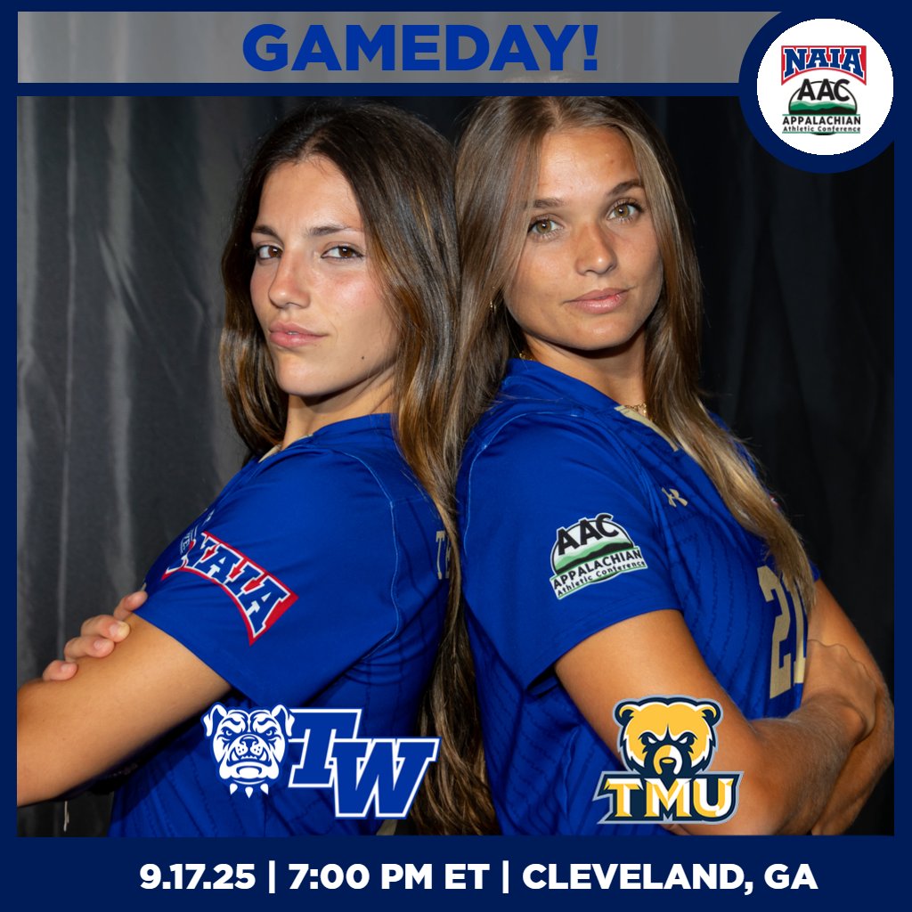 IT'S GAMEDAY! #24 <a href="/SoccerTwu/">TWU Women’s Soccer Players Page</a> travels for an <a href="/AACsports/">AAC Sports</a> showdown against #16 Truett McConnell University this evening. GAMEDAY info ⤵️:
📍Cleveland, GA
⏰7:00 PM ET
⚽️at TMU
📈bit.ly/4mpNxmz
📹bit.ly/46FBigW
#TheRightWayToPlay
<a href="/DPASports/">Daily Post-Athenian Sports</a>
