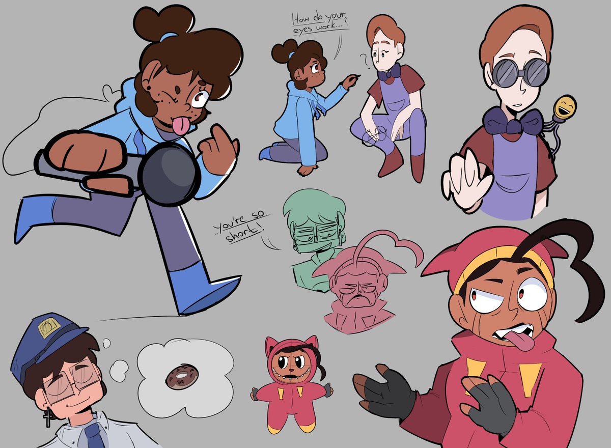 Here are some Fishtables drawings/ doodles I made recently!