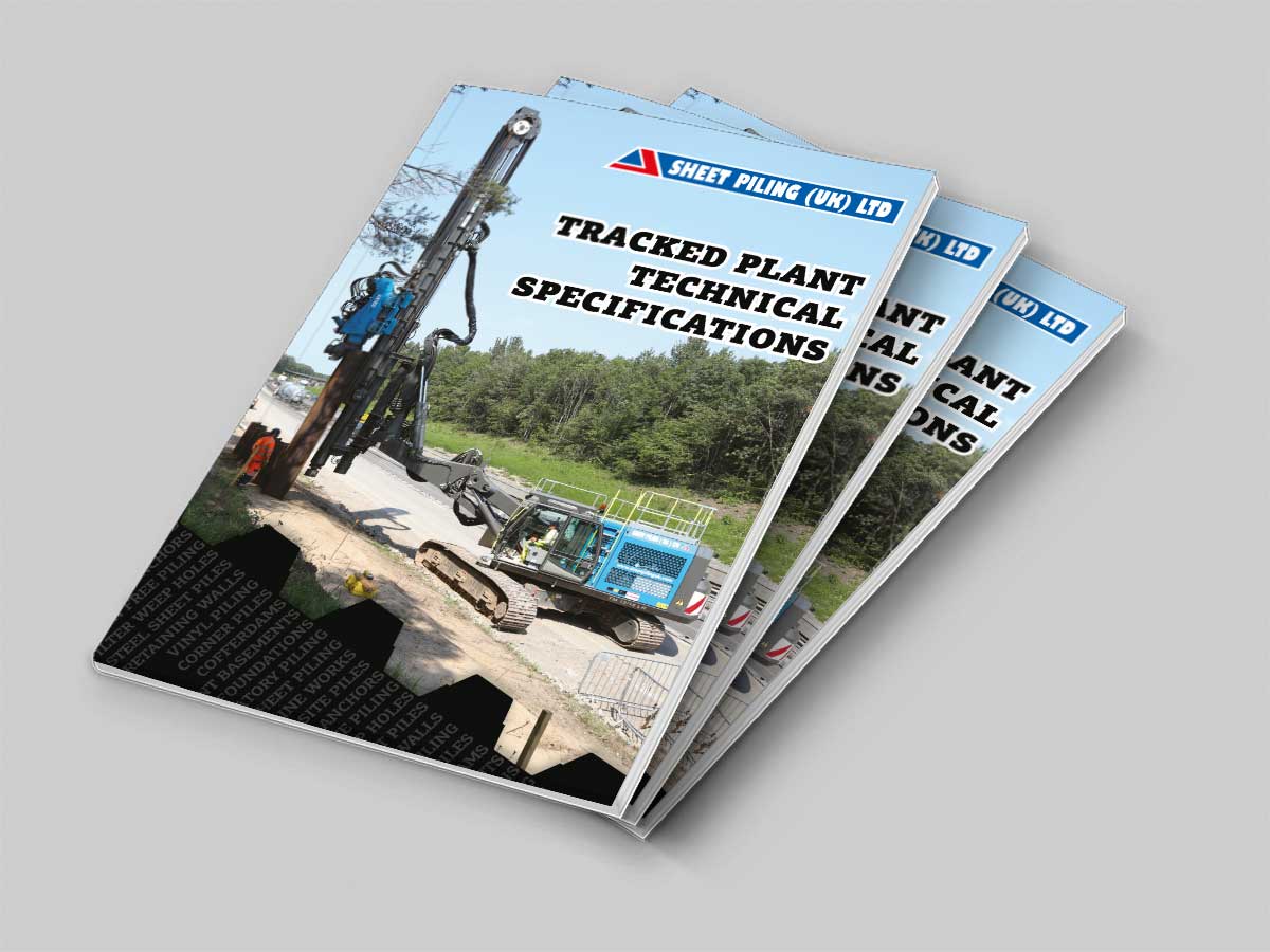 Sheet Piling (UK) Ltd are pleased to provide a newly updated eighth edition of their Tracked Plant Technical Specification Guide - Available to download here:

sheetpilinguk.com/updated-excava…