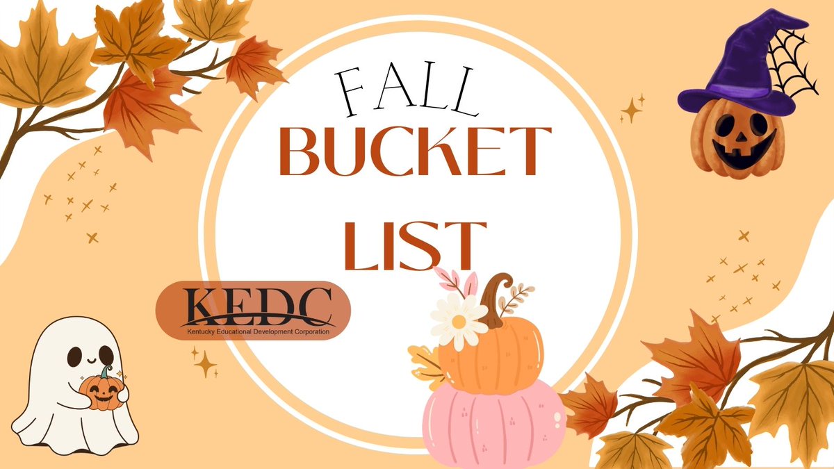 KEDC1's tweet image. 🍂 Kids’ Fall Bucket List 🍂
• Pumpkin math (measure &amp;amp; count seeds)
• Leaf art &amp;amp; rubbings
• Apple-browning science test
• Outdoor story time
• Nature journal of weather &amp;amp; wildlife
• Thankful cards for helpers

Learning + autumn fun! #WeAreKEDC #FallForLearning
