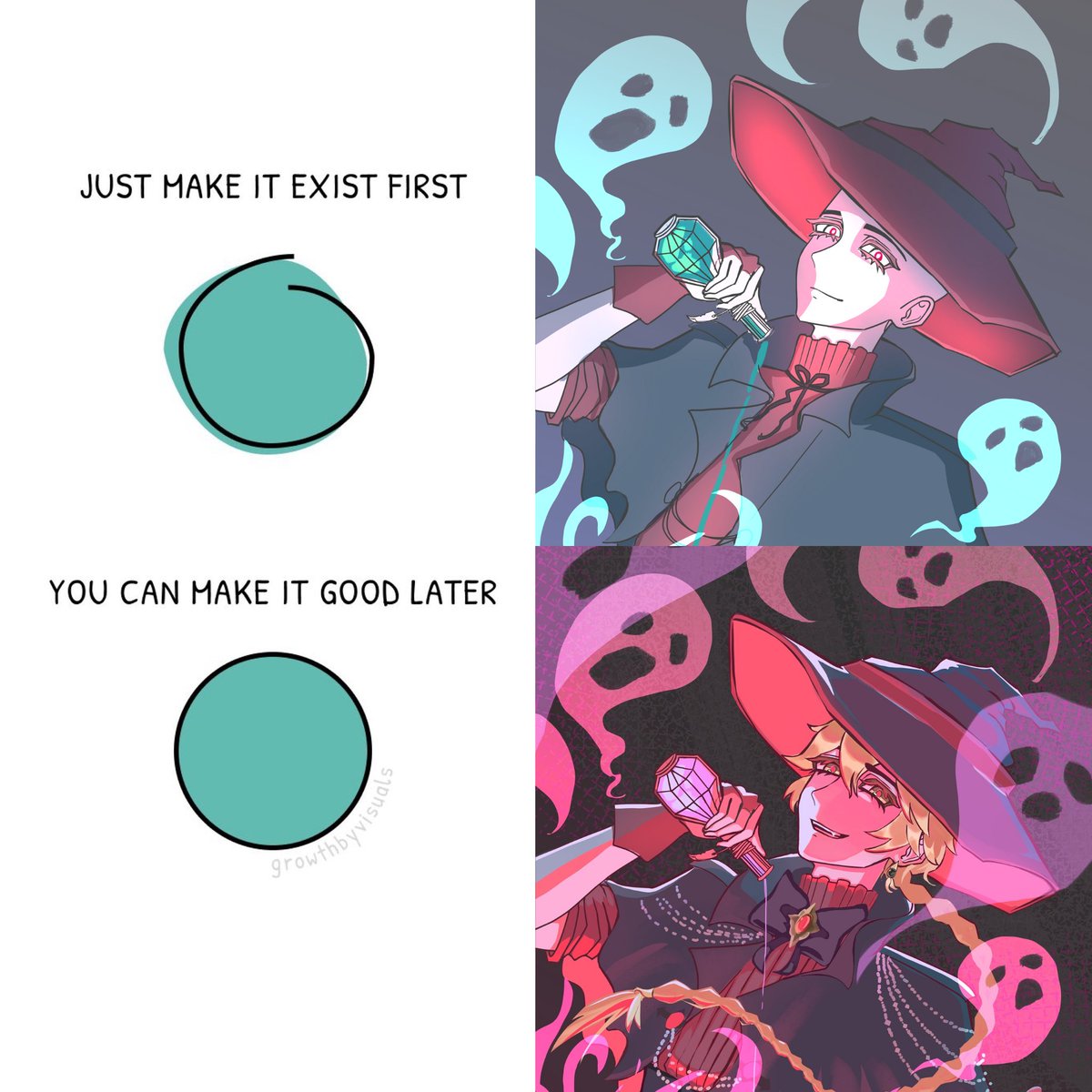 Noonmist1's tweet image. 🧐 
#sketchvsfinal #ArtistOnTwitter #artmoots