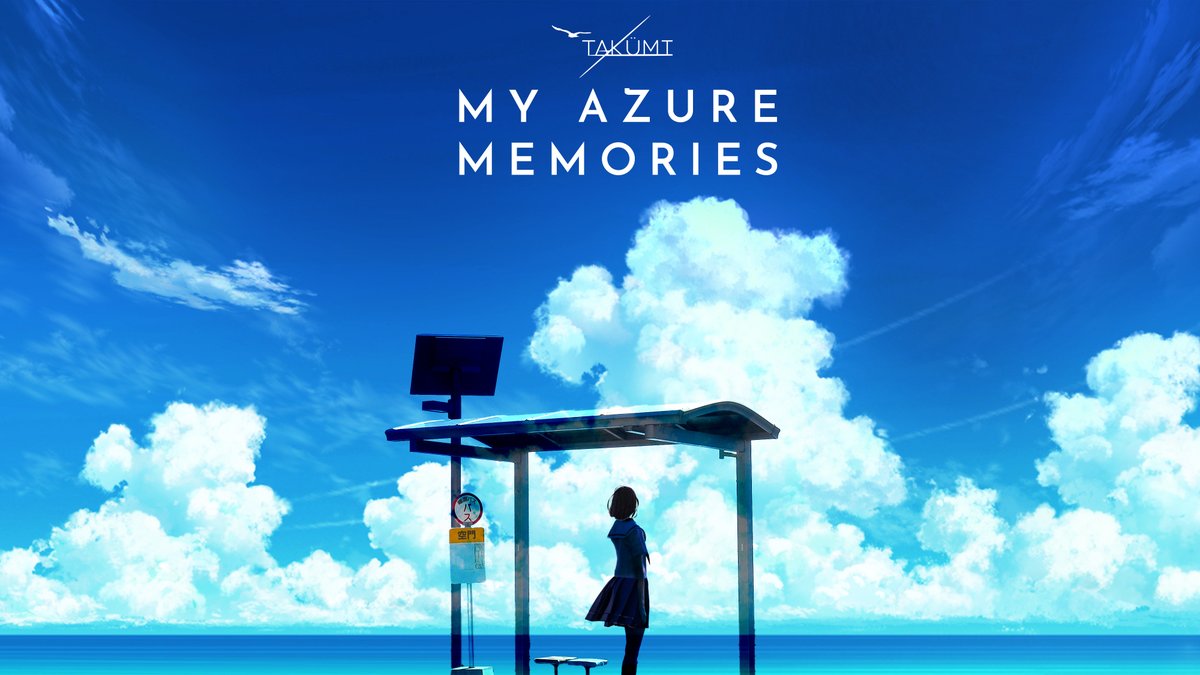 takkmusikk's tweet photo. TAKÜMI - My Azure Memories (feat. nóna) (Official Audio)

Music Video: https://t.co/3CyKXj2c1u

Music &amp; Artwork: @takkmusikk
Oboe: @hayamanona https://t.co/yCMveZ32uA