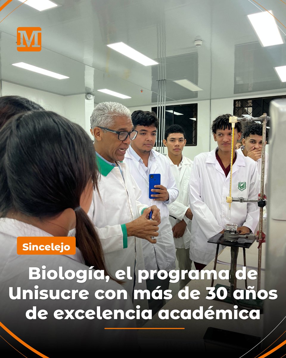 #Sincelejo | Desde su creación en 1994, el programa de Biología de la Universidad de Sucre ha representado una sólida apuesta académica en el campo de las ciencias biológicas. 

elmeridiano.co/sucre/sincelej… 

#LíderesEnSucre
#LaVerdadSinAfán
#ElMeridianoTeUbica
