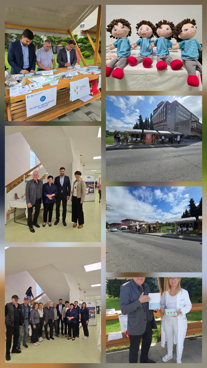 Podpisniki voščilnih kartic za novorojenčke v #MurskaSobota. Podžupan MO M. Sobota, Jure Lang, direktor bolnišnice, Ladislav Ratkai in podžupan Občina #Lendava, Patrik Kocet. Hvala vsem iz srca.
#VarniOdZačetka 
#SvetovniDanVarnostiPacienyov2025 #ZOPS <a href="/MinZdravje/">Ministrstvo za zdravje</a>