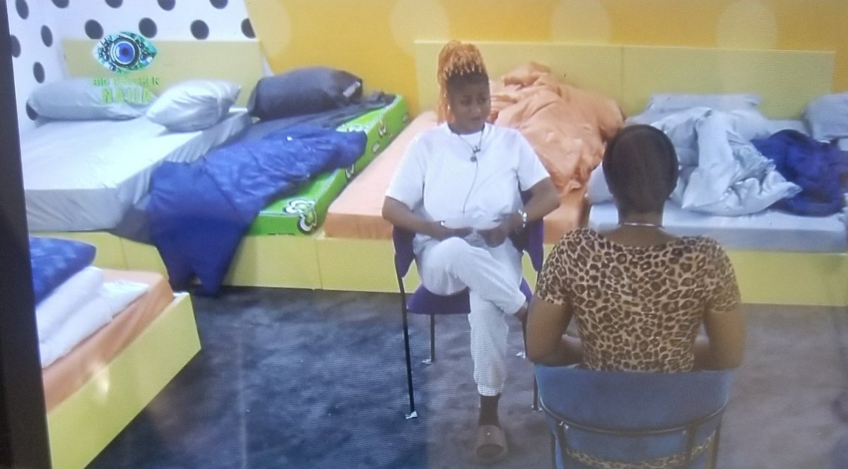 Bigbrother Imisi and Housemate Sultana are confused 😁😁😁
#BBNaija #BBNaijaseason10