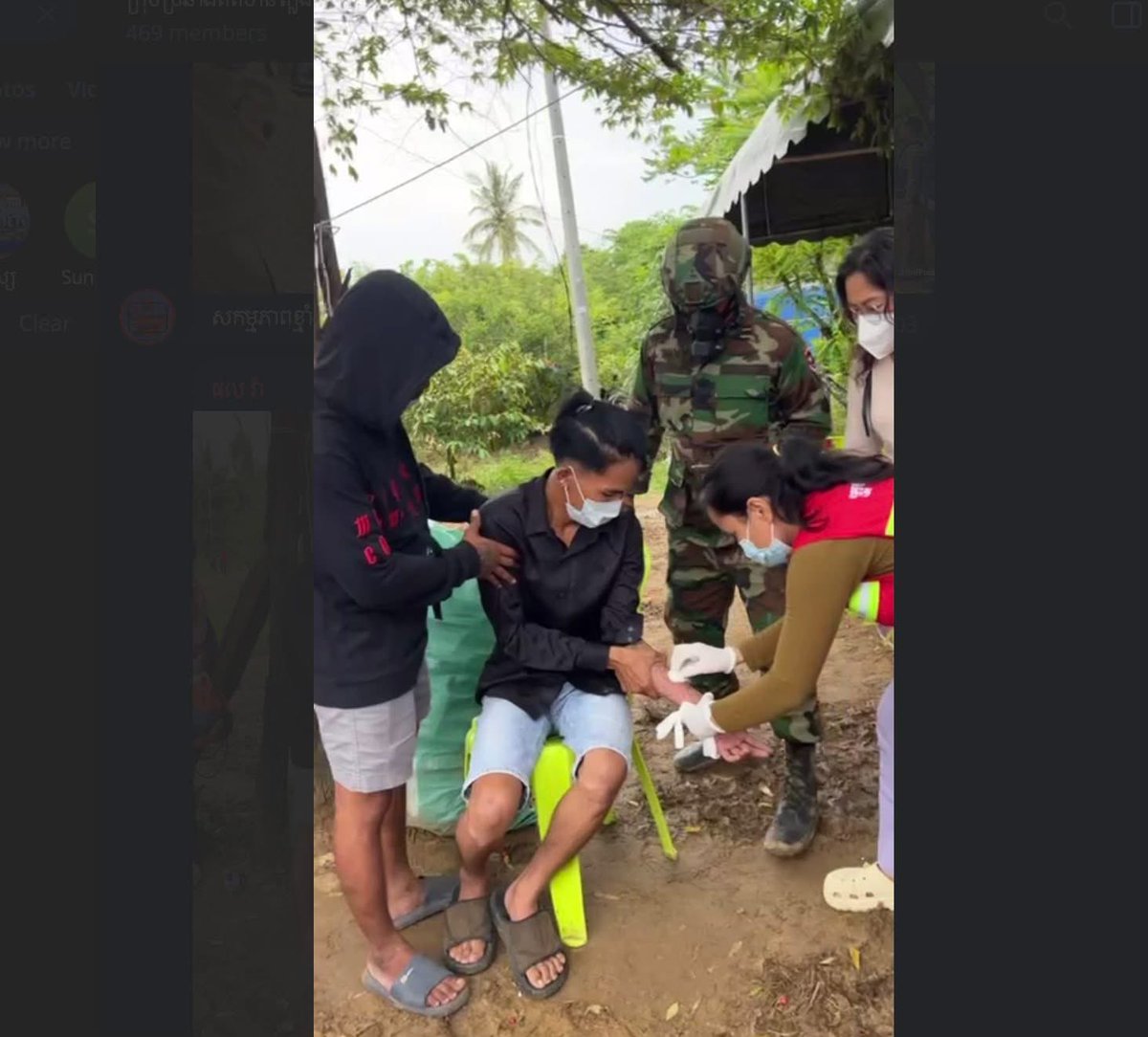 KeaSochanda's tweet photo. #ThailandViolatedCeasefire https://t.co/AKy76OWFdz