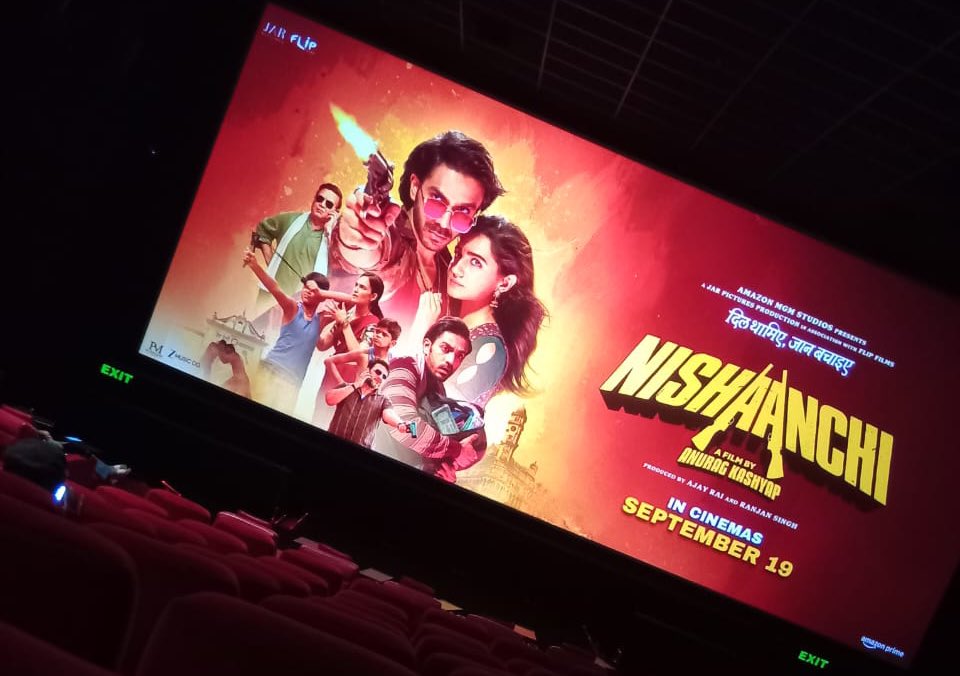 cine_infinity's tweet image. At the screening of #Nishaanchi! 🎬🍿 #AnuragKashyap