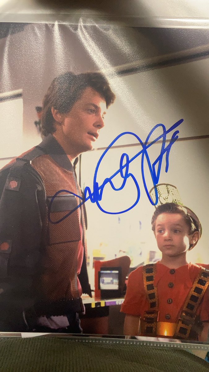 イライジャウッドからサイン貰うポートレートはこれ！