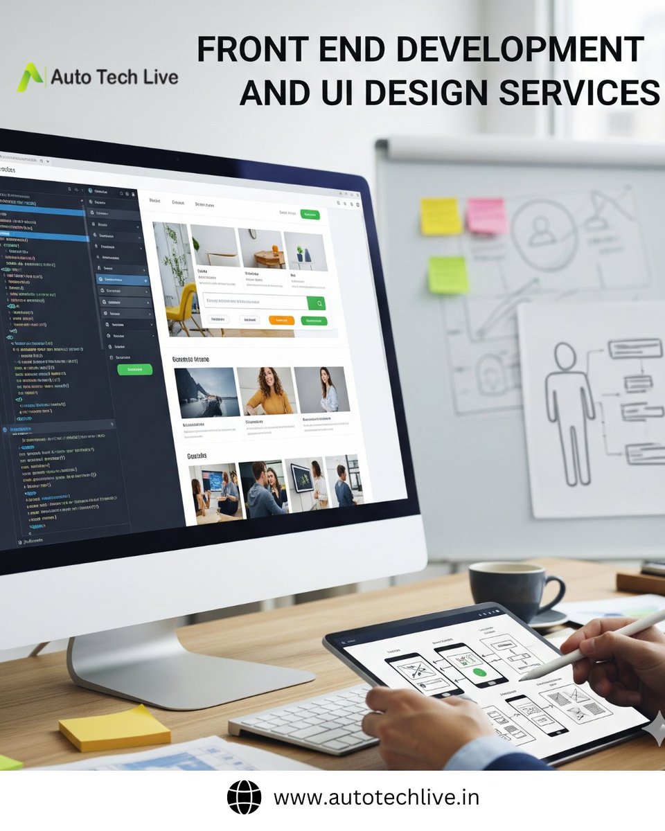 autotechlive's tweet image. 🎨 Design. Develop. Deliver. 💻 At Auto Tech Live, we craft stunning and functional digital experiences with: ✅ Intuitive UI/UX Design ✅ Responsive Front-End Development ✅ Pixel-Perfect &amp;amp; User-Centric Interfaces#FrontendDevelopment #UIDesign #UXDesign #WebDesign #AutoTechLive