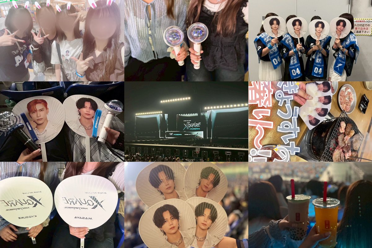 ほんとにほんとに楽しくて3daysが一瞬で終わっちゃった(T^T)💙更に京介のこと好きになって苦しい😭#INI_XQUARE_MASTERPIECE🏟️🧩