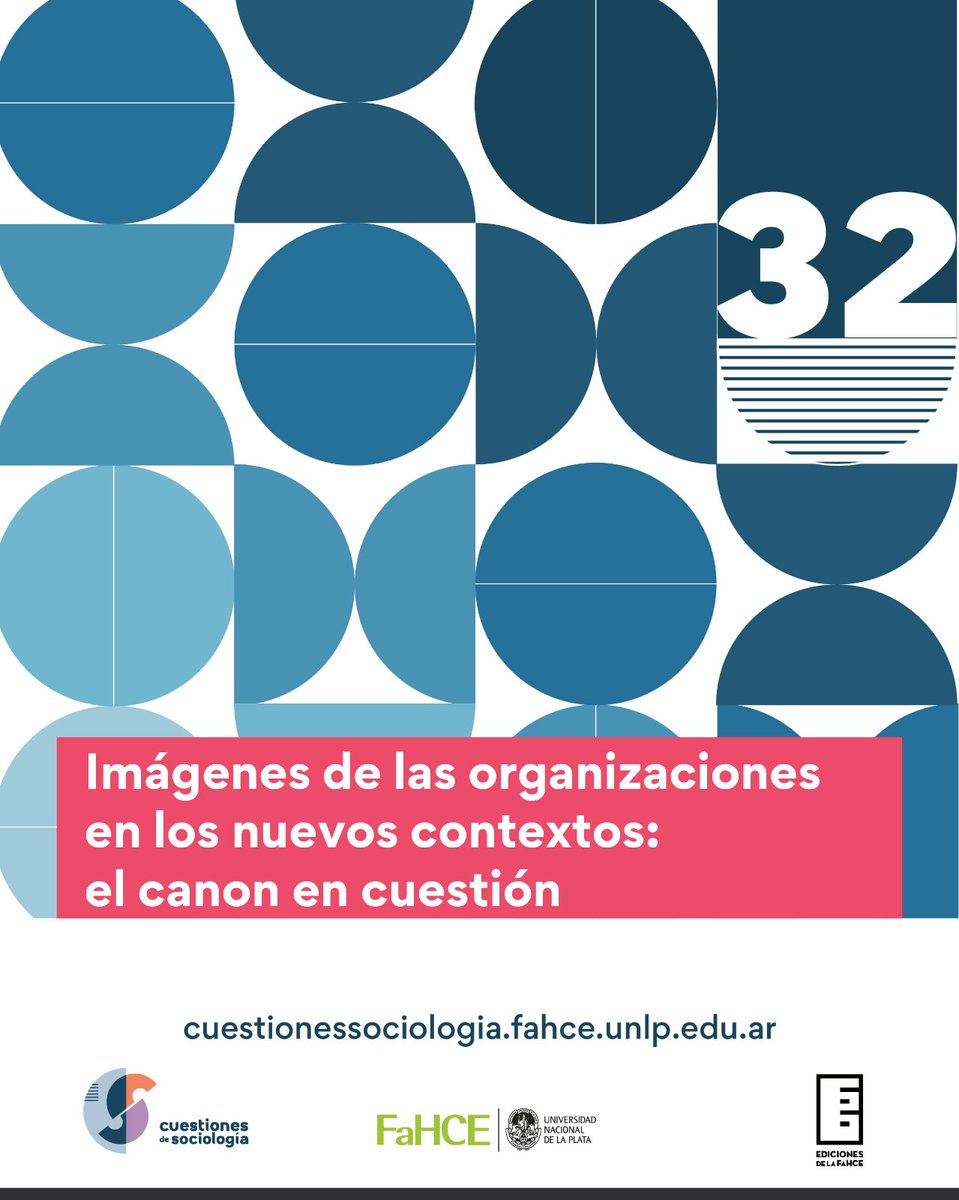 AAEAPok's tweet photo. 🔵 Nuevo número de la Revista Cuestiones de Sociologia cuyo dosier se titula "Imágenes de las organizaciones en los nuevos contextos: el canon en cuestión”, coordinado por María Laura Pagani y Matías Manuele. 

📚 Este número aborda los estudios organizacionales desde un perspectiva latinoamericana, de género y crítica. 

📝Incluye una variedad de trabajos teoricos y notas de investigación que buscan reflexionar sobre los desafíos actuales ante los nuevos formatos organizativos, la introducción de tecnologías, las emergencias ambientales, la enseñanza de este campo disciplinar, entre otros.

🔹Participan Diego Pando, Horacio Cao, Eray Arce, Juliana Frassa, Adriana Rofman y Aranzazu Arangui.

👉🏼 Link de interes: https://t.co/wx8afZO4yl