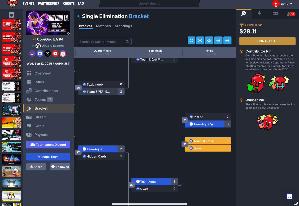 kitkitkitcc's tweet image. 適当にやって1位
@kY @Batmam_bs