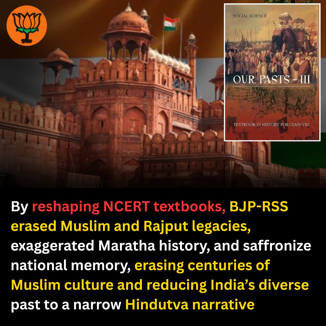 DarkTruth14PK's tweet image. #IO Lead - Rise of #Hindutva #Saffronization of Indian History through #NCERT&apos;s Revisions
#englot #HappyBirthdayModiji
