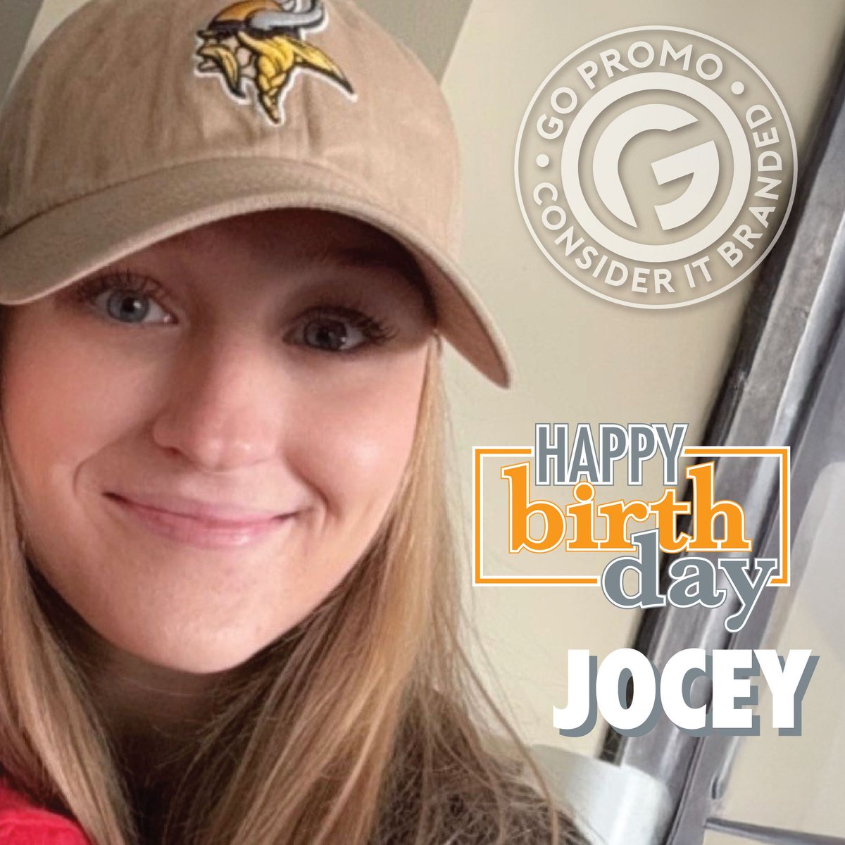 Please join us in wishing a very Happy Birthday to Jocey! 🎉 We’re truly thankful for the impact you make, not just today but every day. We are so grateful to have you on the Go Promo team. Here’s to another fantastic year ahead! Cheers to you, Jocey!🥳