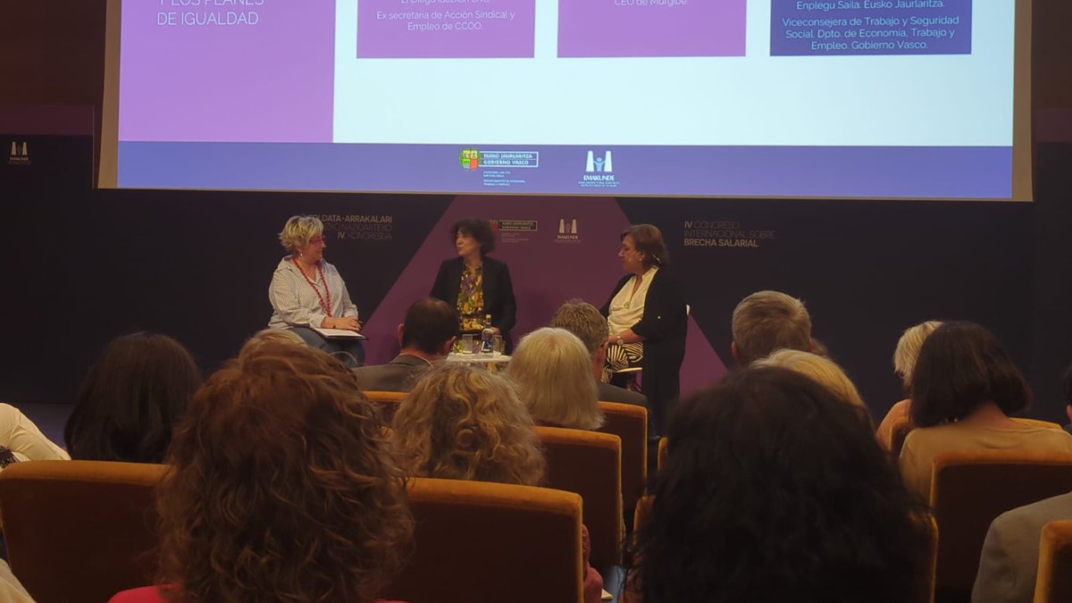 IVº Congreso Internacional sobre Brecha Salarial 👉 Los primeros planes de igualdad en 1995 se realizaron por organizaciones comprometidas con la innovación y la RSC, destaca Begoña Murguialday (CEO de Murgibe)