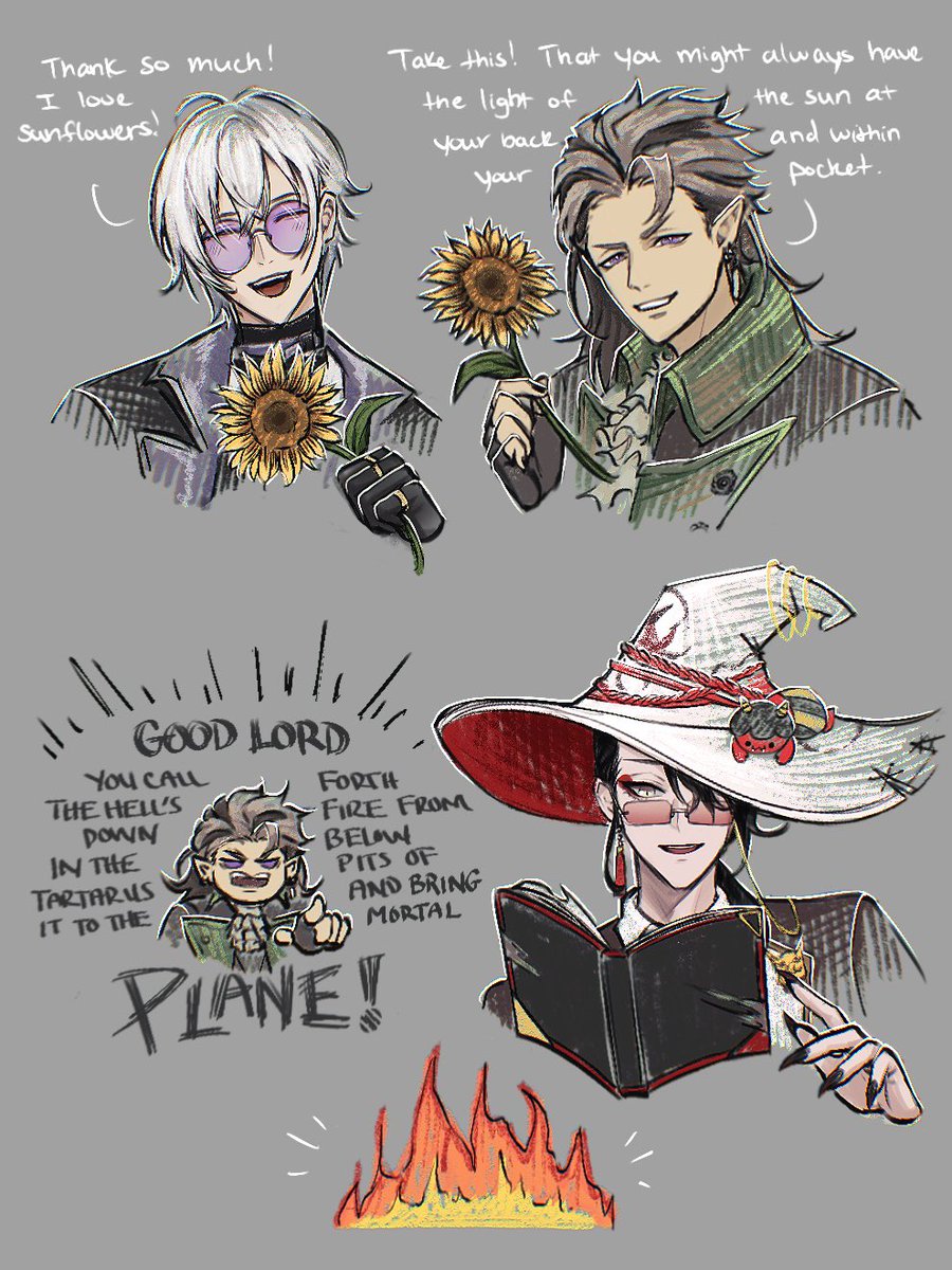 I had to draw these moments, it’s too good not to. #VCraftENchanted #CrimzonMuze #kaepix #Akurylic