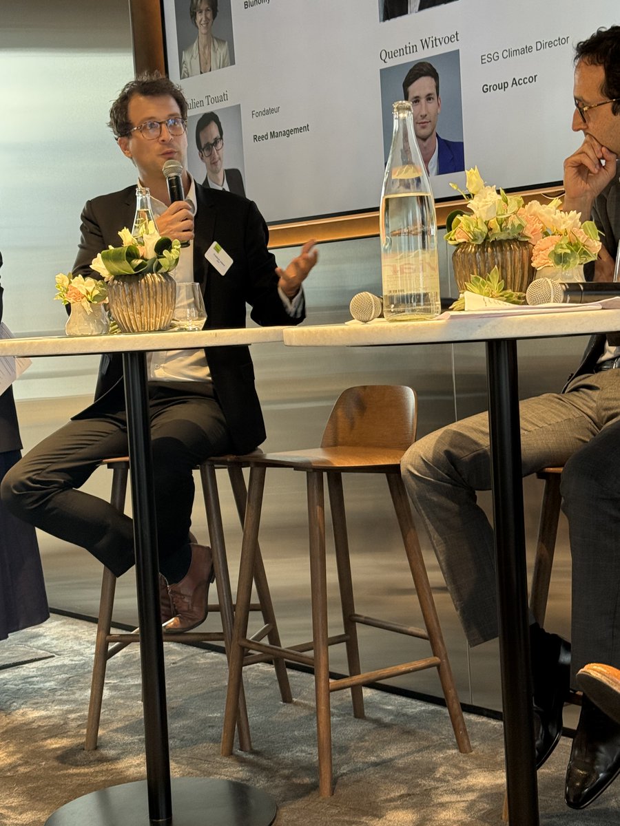 Merci <a href="/HoganLovells/">Hogan Lovells</a> &amp; @Blunomy pour la qualité des échanges hier,  lors de la table ronde organisée autour de la flexibilité. L'occasion pour Frédérik Jobert, directeur des relations institutionnelles, de revenir sur les solutions de stockage par batteries proposées par NW. #nw