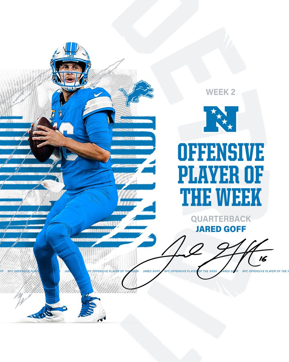 Lions's tweet image. Nice job, @JaredGoff16!