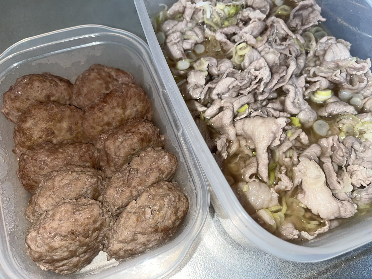 作り置き🍱頑張ってたらこんな時間❣️
不器用なりに生きてます😂