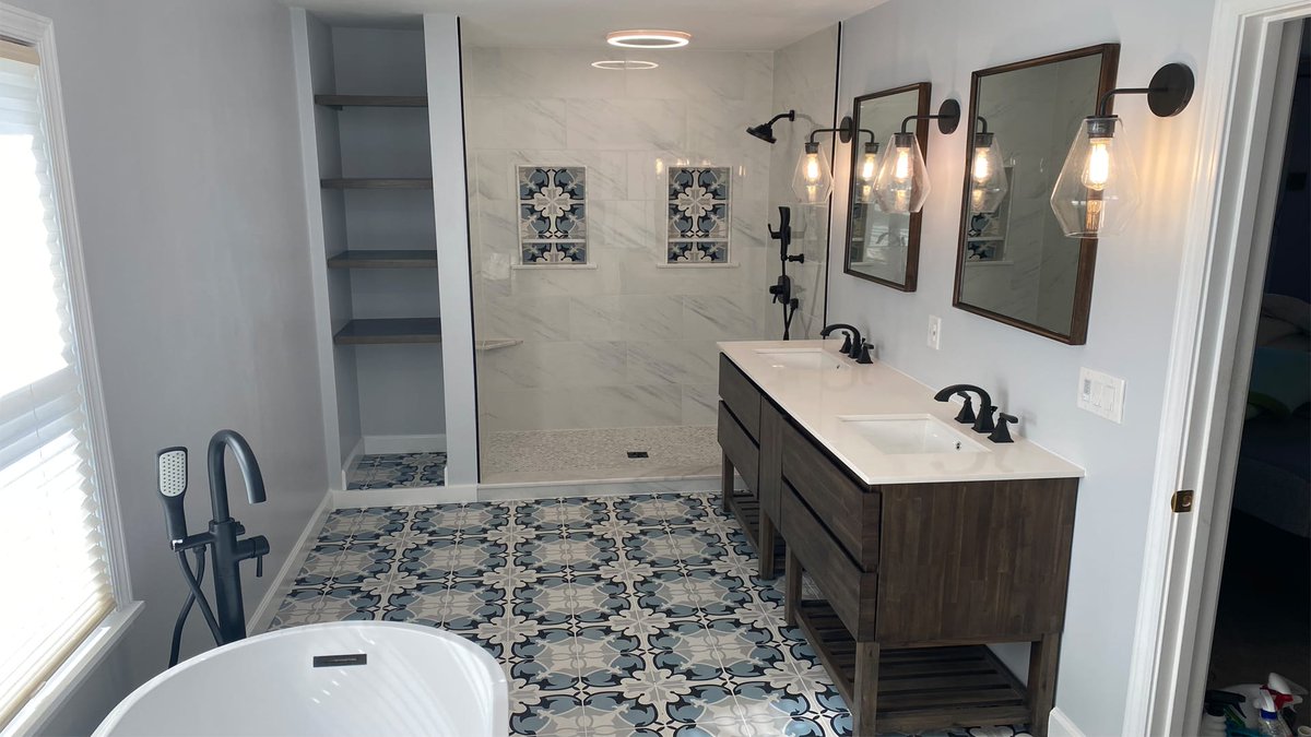 Upgrading your bathroom can make your home more appealing to potential buyers. Let our expert remodelers help you design a stunning retreat! FMproRemodel.com
 
#BathroomRemodeling #HomeMakeover