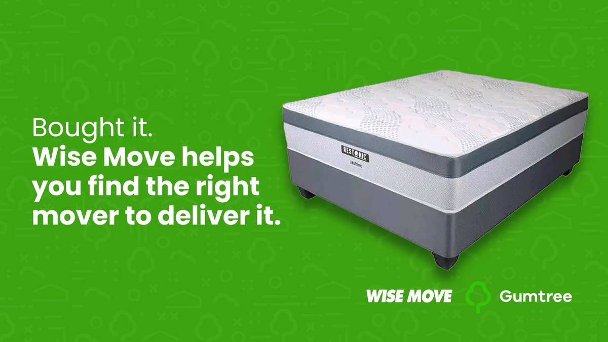 No car? No trailer? No problem.💚
With Wise Move, getting it delivered is easy.
Just request a quote and we’ll handle the rest.
📦Get a quote now:
bit.ly/3VR1Aqf

#Gumtree #WiseMove #GetItOnGumtree