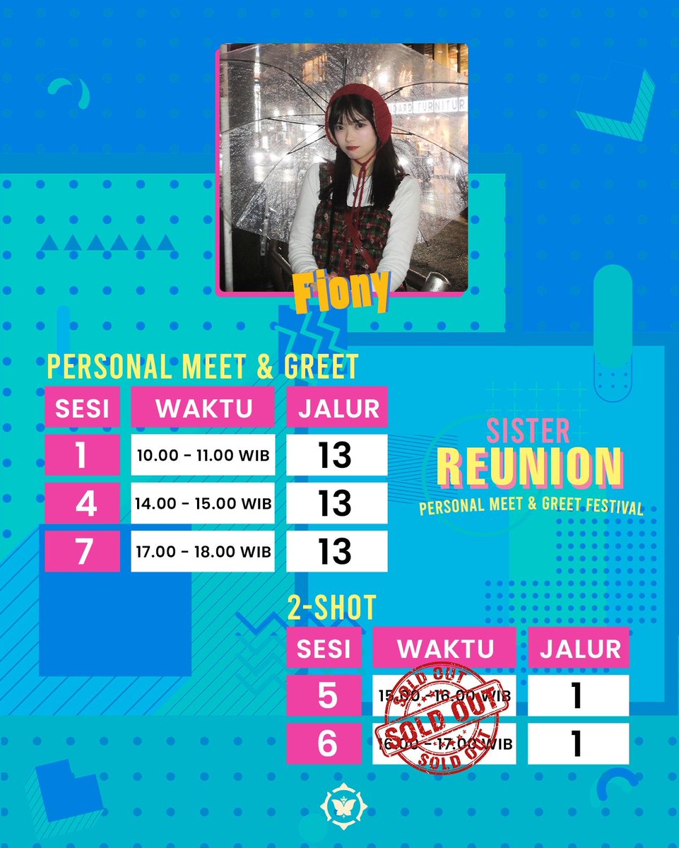 πSYMFIONY (@symfiony) on Twitter photo SOLD OUT βΌοΈπ₯³π
Terima kasih teman-teman, seluruh sesi 2SHOT bersama <a href="/A_FionyJKT48/">Fiony Alveria Tantri</a> telah SO π€©
Sampai bertemu di Oktober nanti ya ππ»π SOLD OUT βΌοΈπ₯³π
Terima kasih teman-teman, seluruh sesi 2SHOT bersama <a href="/A_FionyJKT48/">Fiony Alveria Tantri</a> telah SO π€©
Sampai bertemu di Oktober nanti ya ππ»π