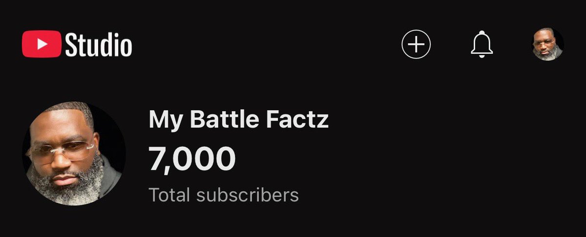 Blackcollarsix's tweet photo. Just hit 7,000 (Organic) Subscribers on YouTube!!! Salute to Factz Nation 💯🫡
A Million View Channel in a short time, despite having to War with and be lied on by 90 percent of the major bloggers. 😊 #TruthAlwaysWin 😤💪🏾 https://t.co/JCNdy1qR1e