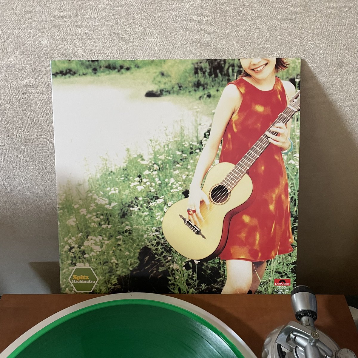 スピッツ「ハチミツ」ジャケットのギター 超レア！ スピッツ「ハチミツ