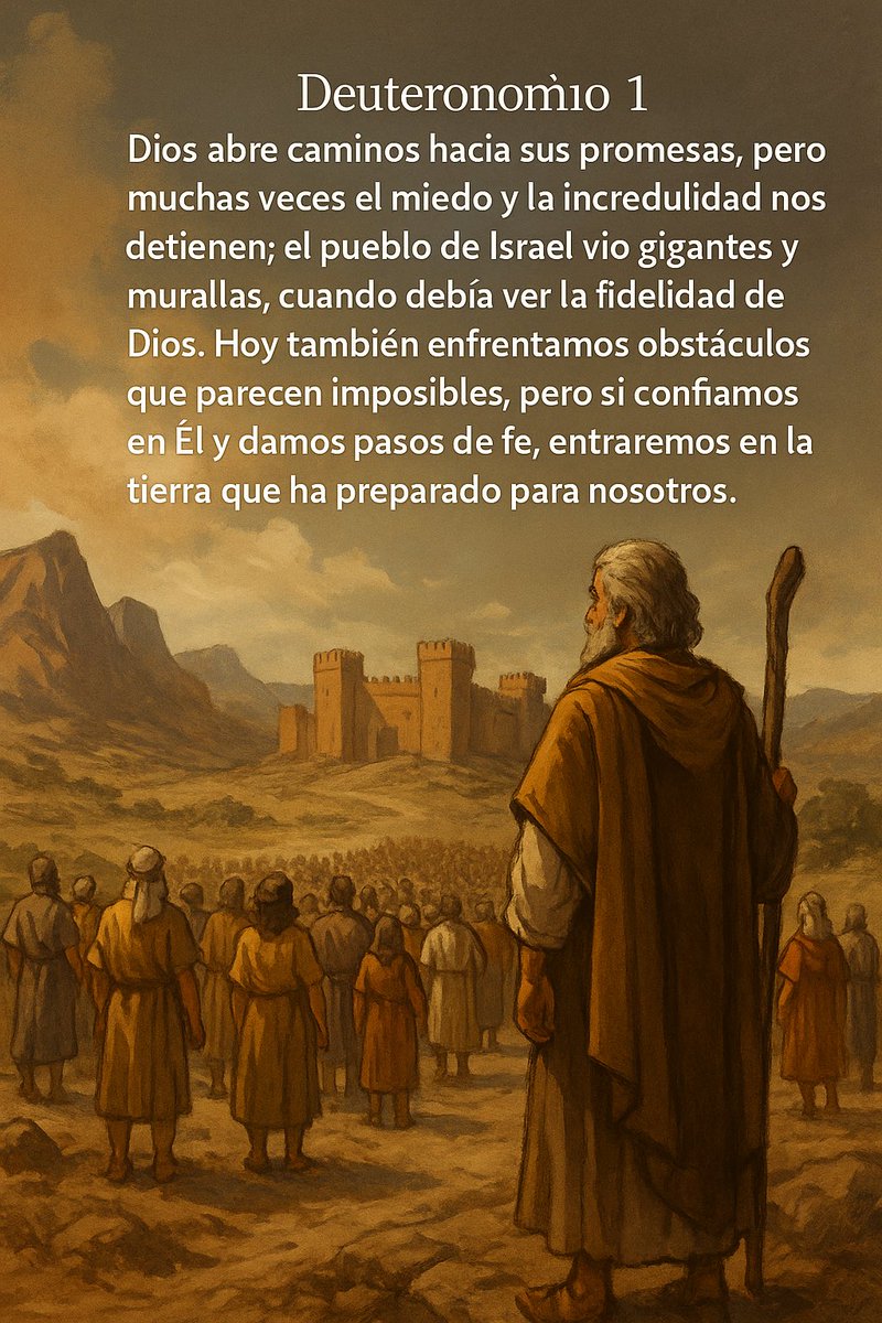 Dios abre caminos hacia sus promesas, pero muchas veces el miedo y la incertidumbre nos detienen…