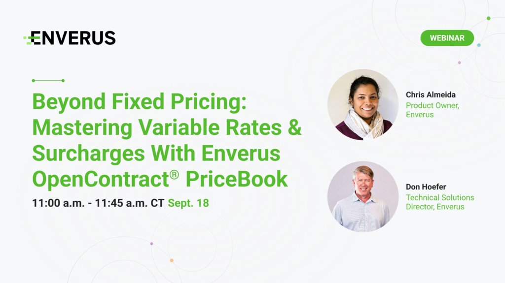 If your job involves verifying #oilandgas invoices or updating rates tied to non-fixed variables like rig counts, fuel indices or volume-based discounts—this one's for you. Join us tomorrow to see our new variable pricing capabilities in action: go.enverus.com/l/191022/2025-…