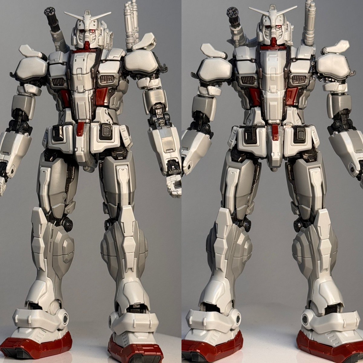 部分塗装と墨入れ完了
#ガンプラ