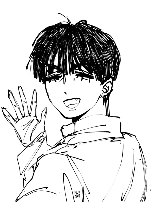 so erm I overworked myself a bit and got sick ✌I'll be back in shape tmr
here Ivan doodles for you ♡ 