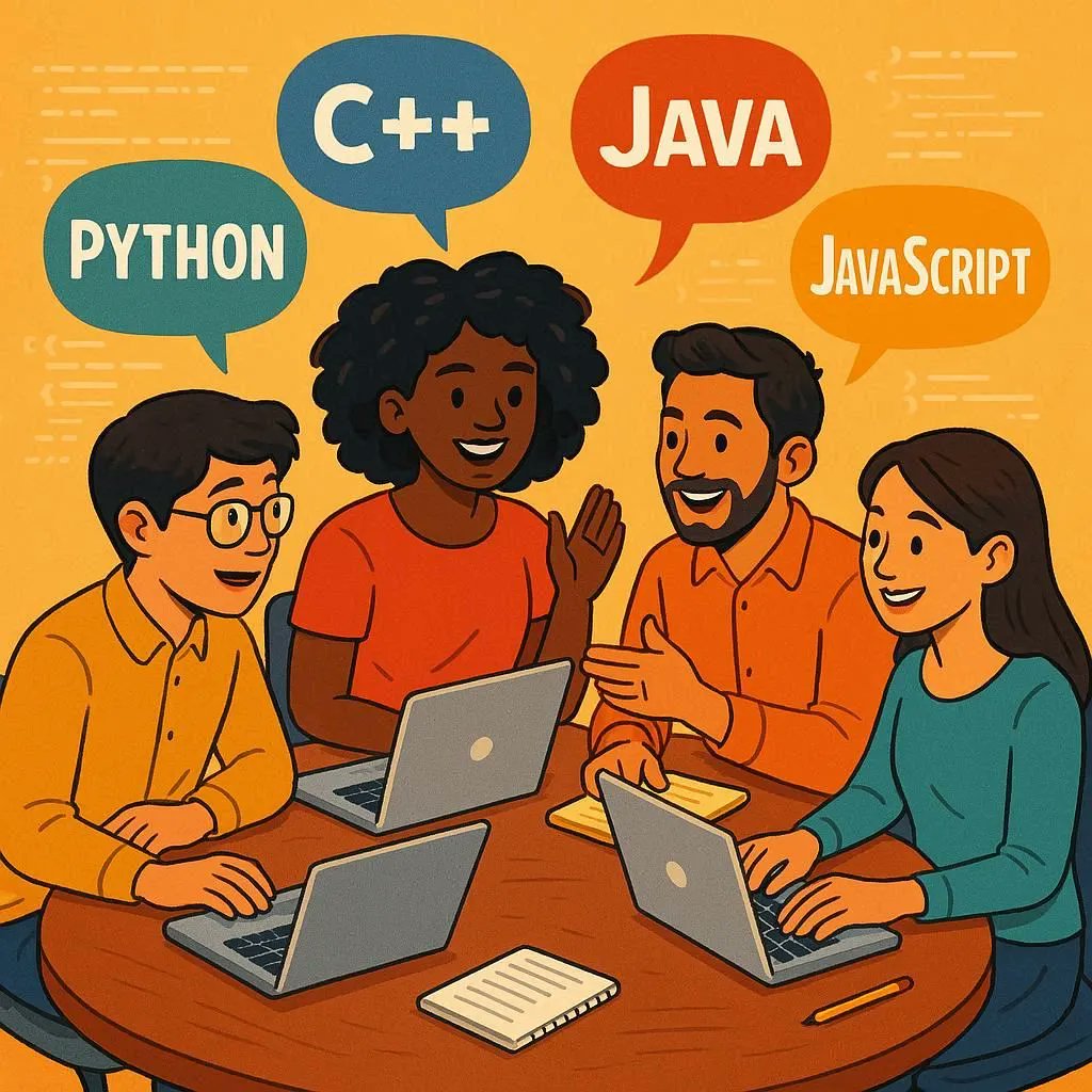 ascoos's tweet image. 💬 Stop comparing languages. Even machine language isn’t perfect.
The best programming language?
It’s the one that gets results for your job. Not the one
that wins quizzes.
#WebDevelopment #CodeWisdom #ProgrammingLife #NoLanguageWars #TechTruths