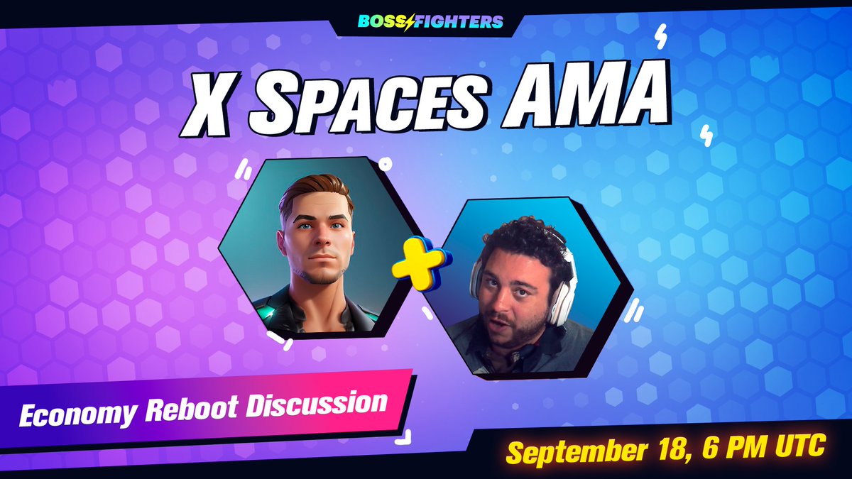 🎙️ AMA this Thursday!

We hear your questions — and it’s time to talk.

Expect answers on the economy reboot, Season 3 delays, plus a sneak peek at what the team’s been building.
📅 Sept 18, 6 PM UTC
👉 Join here: x.com/i/spaces/1YqKD…