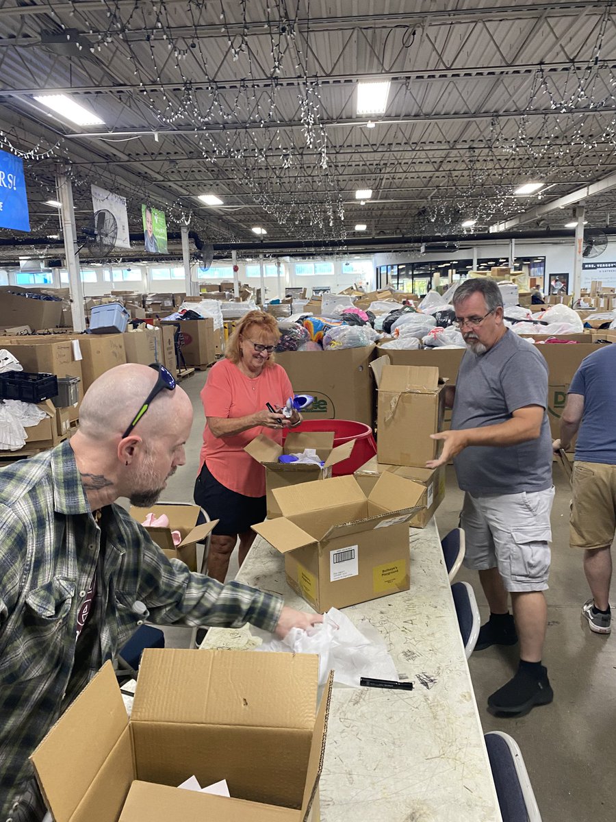 Great time volunteering at Matthew 25 ministries last weekend.