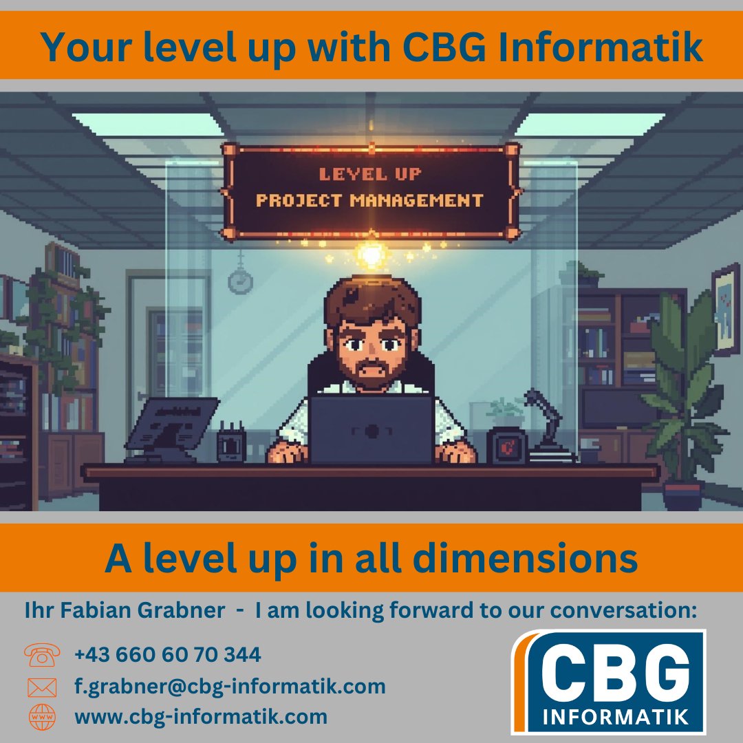 CBG_Informatik's tweet image. Your level up with CBG Informatik GmbH!

#cbginformatik #ERP #erpsystem #cloudsolutions #cloud #Infor #IBM #production #manufacturing #project #projectmanagement #AS400 #testing #automation #automatedtesting