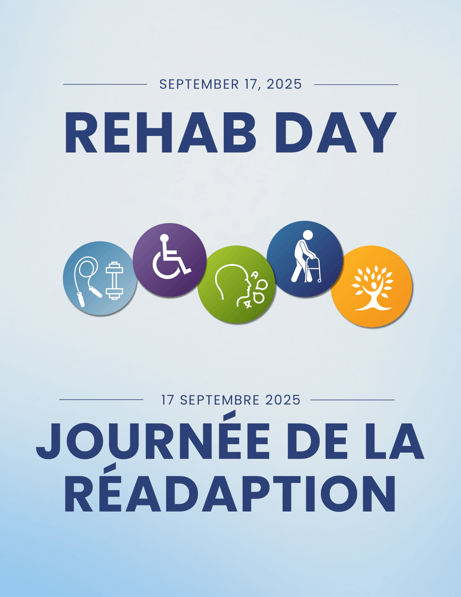 Happy #RehabilitationDay 2025!

Today we recognize the physiotherapists whose dedication helps people move with confidence, regain independence, and live pain-free. 

Thank you for restoring mobility, promoting wellness, and empowering Ontarians to live life to the fullest.