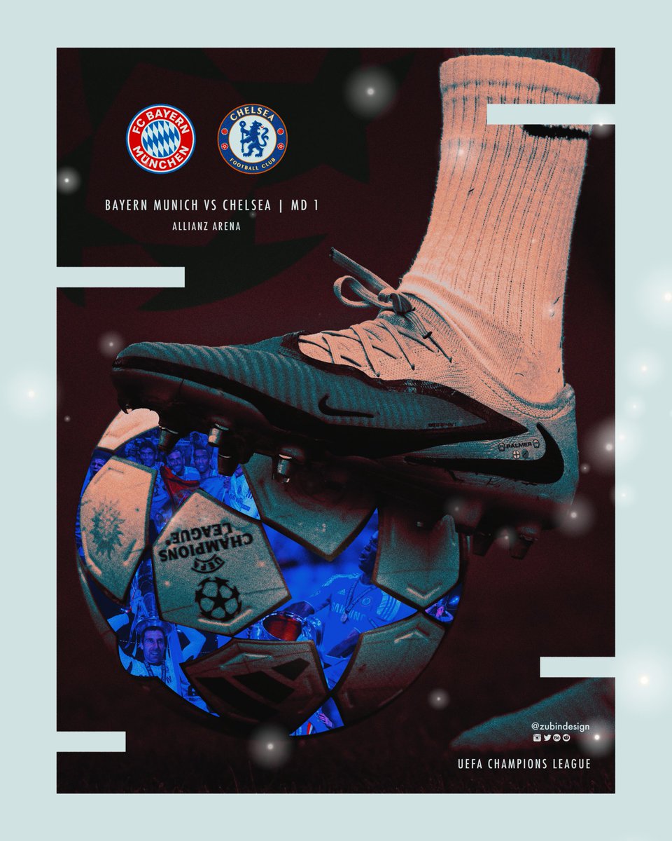 zubindesign's tweet photo. BACK IN CHAMPIONS LEAGUE 💫
@ChelseaFC @ChelseaFCinUSA https://t.co/FnmGVIub16