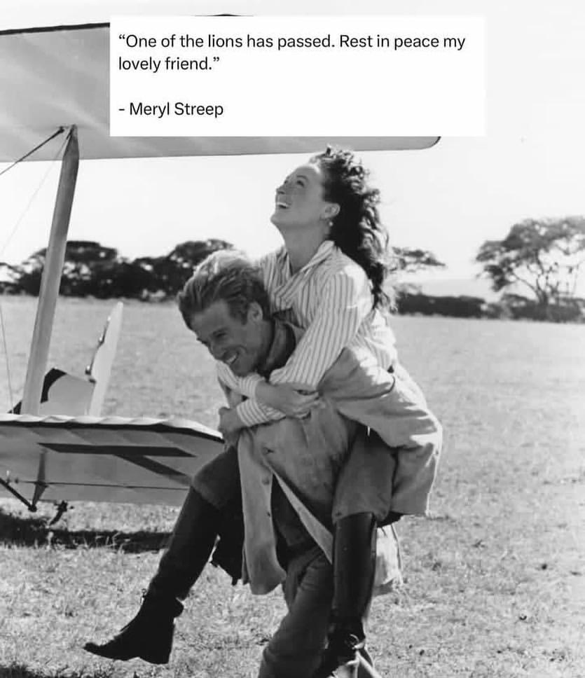 La despedida de Meryl Streep