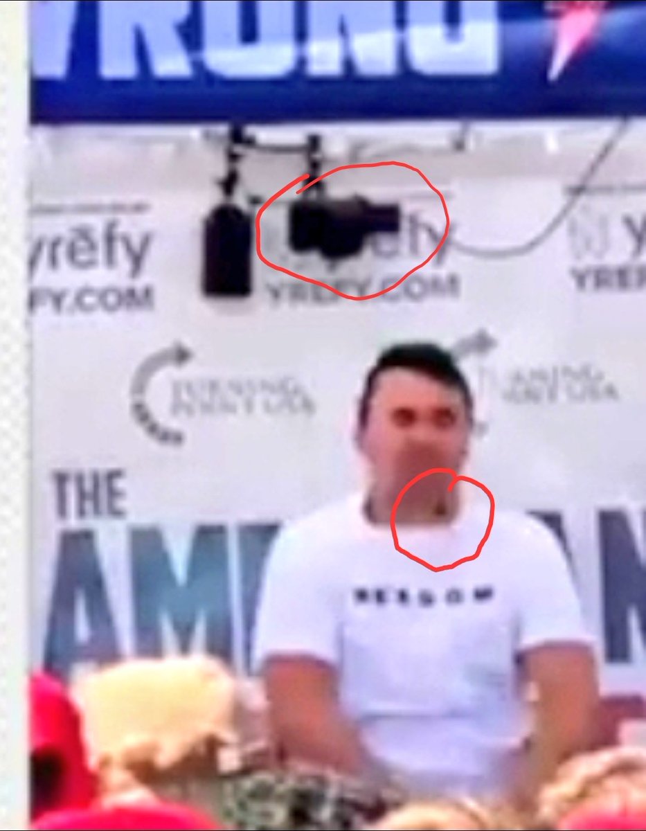 I am 99% certain this is an exit wound.

This camera, which was the first taken down and footage we haven't seen, is probably the most important video evidence that we know of.