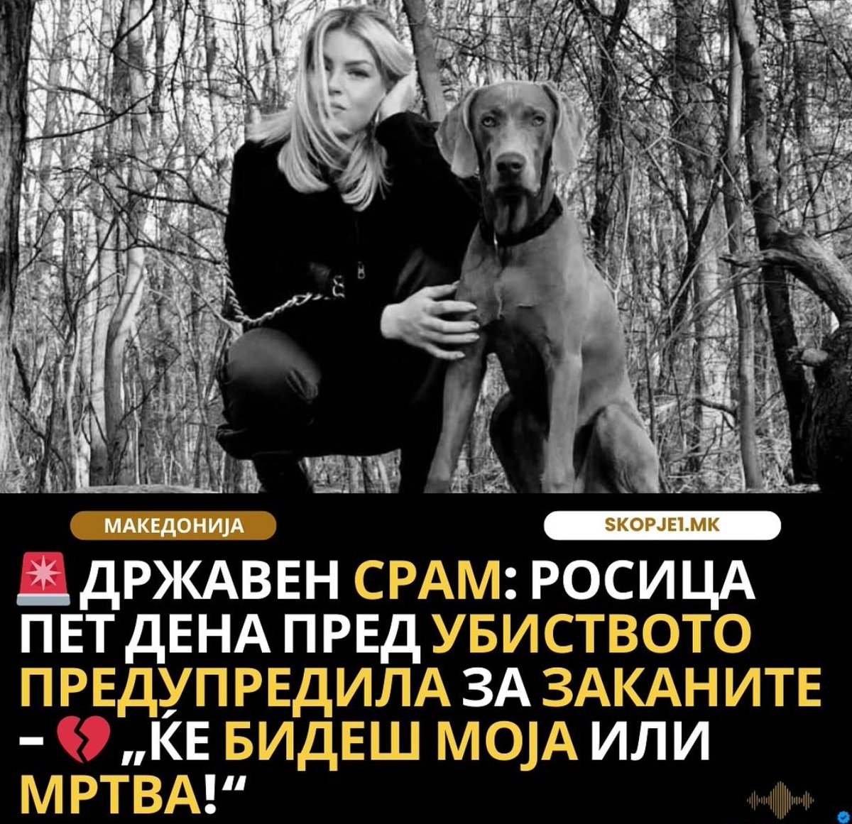 За почеток, да се најде психијатарот што дал потврда дека типот нема ментални нарушувања, не покажува опсесивност спрема неа и е сосем разумен, и да се гони кривично. Па судијата што му дал условна после целиот терор што го поминало девојчево... Гниди.